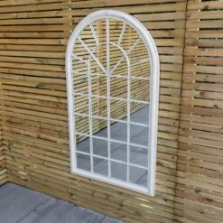 Woodside Redwick XXL Decorative Arched Outdoor Garden Mirror, H: 131cm X W: 75cm 11 Woodside Redwick XXL Decorative Arched Outdoor Garden Mirror, H: 131cm X W: 75cm -Outdoor Living Shop 00W4C1BGPLD