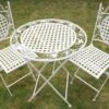 Maribelle Folding Garden Patio Furniture Set Round Table And Two Square Chairs -Outdoor Living Shop 02AFGZSXVAN