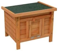 Woodside Wooden Animal Shelter, Hibernation House For Hedgehogs/Guinea Pigs Etc -Outdoor Living Shop 0WOOTUA0O0L
