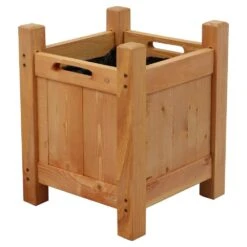 Woodside Aldeby Wooden Garden Planter/Flower Pot Container Box, Pack Of 2 13 Woodside Aldeby Wooden Garden Planter/Flower Pot Container Box, Pack Of 2 -Outdoor Living Shop 1ANP0Z3E553