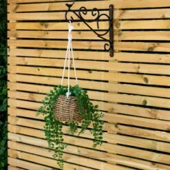 Woodside Hanging Basket/Bird Feeder Decorative Wall Bracket 12" Hook Hanger X 10 12 Woodside Hanging Basket/Bird Feeder Decorative Wall Bracket 12" Hook Hanger X 10 -Outdoor Living Shop 1CY1T5KBJ3A