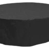 Woodside Black 6-8 Seater Round Garden Patio Furniture Set Cover Waterproof -Outdoor Living Shop 2A4MZIVRGUB