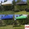 Woodside 2x2m Fully Waterproof, Heavy Duty Pop Up Gazebo + Carry Bag & Sand Bags -Outdoor Living Shop 2D4YXEV1BSV