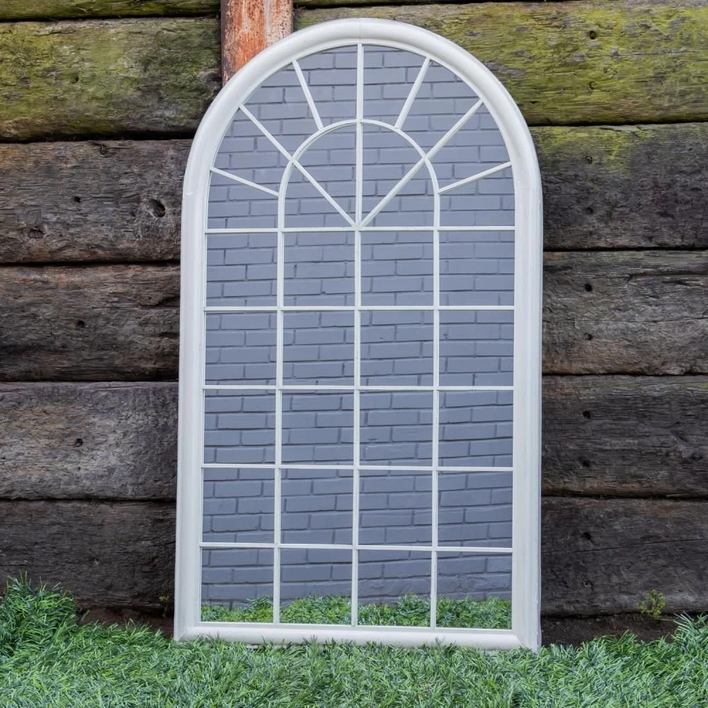 Woodside Redwick XXL Decorative Arched Outdoor Garden Mirror, H: 131cm X W: 75cm 7 Woodside Redwick XXL Decorative Arched Outdoor Garden Mirror, H: 131cm X W: 75cm - Image 5
