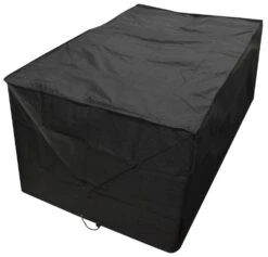 Woodside Black L Shape Outdoor Dining Waterproof Patio Set Cover Rattan -Outdoor Living Shop 4NFGNJ1KOOV