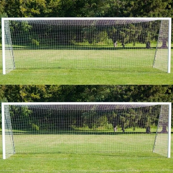 2 X 12FT X 6FT Football/Soccer Replacement Net/Netting Fits Samba/Poly Goal 3 2 X 12FT X 6FT Football/Soccer Replacement Net/Netting Fits Samba/Poly Goal