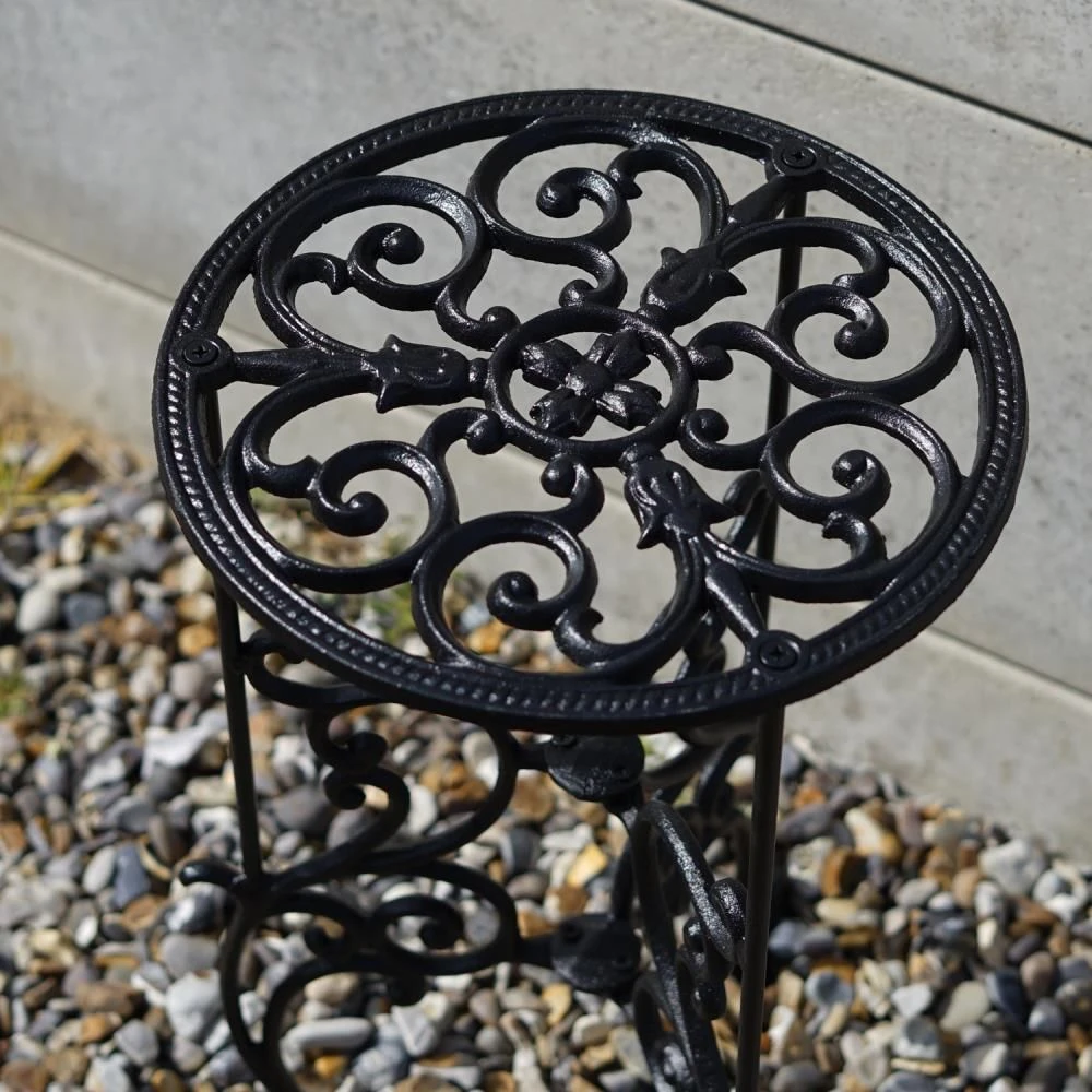 Woodside Heavy Duty Cast Iron Indoor/Outdoor Home/Garden Plant Pot Display Stand 5 Woodside Heavy Duty Cast Iron Indoor/Outdoor Home/Garden Plant Pot Display Stand - Image 3