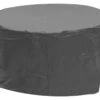 Oxbridge Grey Medium Round Waterproof Outdoor Garden Patio Set Furniture Cover -Outdoor Living Shop 5PCEFEEMKB1