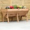 Woodside Raised Wooden Garden Bed Planter, Plants & Vegetable/Herb Box, Large 150cm -Outdoor Living Shop A5CEMVHLQWB