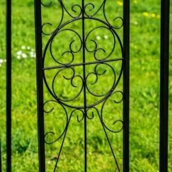 Woodside Northwold Metal Garden Arch, Traditional Decorative Archway For Paths/Entrances -Outdoor Living Shop B1HV551PVSY