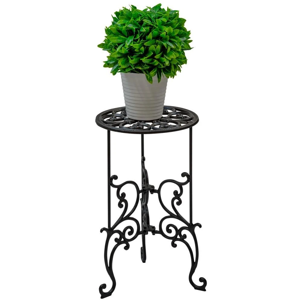 Woodside Heavy Duty Cast Iron Indoor/Outdoor Home/Garden Plant Pot Display Stand 6 Woodside Heavy Duty Cast Iron Indoor/Outdoor Home/Garden Plant Pot Display Stand - Image 4