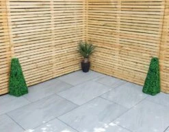 Woodside Topiary Obelisk Leaf Effect, Green 2ft Indoor Outdoor Decor (pack Of 2) -Outdoor Living Shop BCAKNTVQ4LP