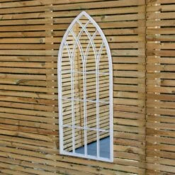 Woodside Rathen XL Decorative Arched Outdoor Garden Mirror, H: 115cm X W: 50cm 12 Woodside Rathen XL Decorative Arched Outdoor Garden Mirror, H: 115cm X W: 50cm -Outdoor Living Shop BQKW2QP0DTC