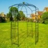Woodside Santon Metal Garden Birdcage Pergola 2 Woodside Santon Metal Garden Birdcage Pergola -Outdoor Living Shop C3FKBEMH0QF