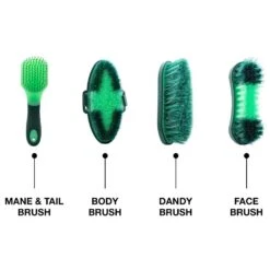 Woodside 8 Piece Equestrian Grooming Set For Horses & Ponies With Carry Case -Outdoor Living Shop CD2SC1WKGL5