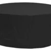 Oxbridge Black Large Round Waterproof Outdoor Garden Patio Set Furniture Cover -Outdoor Living Shop CFYLXFSEHHF