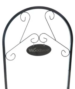 Woodside Hanging Coconut Flower Basket Planter Stand With Garden Welcome Sign 10 Woodside Hanging Coconut Flower Basket Planter Stand With Garden Welcome Sign -Outdoor Living Shop CXXESXOQ0YW