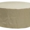 Oxbridge Sand Large Round Waterproof Outdoor Garden Patio Set Furniture Cover -Outdoor Living Shop DLZOOTPGD5A