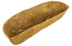 Woodside Extra Deep Natural Coco Fibre Wall/Window Trough Replacement Liners, 60cm, Pack Of 5 -Outdoor Living Shop DTM3JVJAL5M