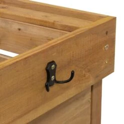 Woodside Thurne Raised Wooden Garden Bed Planter, Plants & Vegetable/Herb Box -Outdoor Living Shop EB1WMBFA2EC