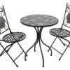 Woodside Mosaic Table & Chair Set 2 Woodside Mosaic Table & Chair Set -Outdoor Living Shop EX3WMPCJLHI