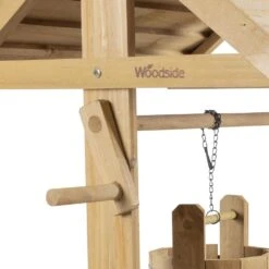 Woodside Wooden Ornamental Garden Plant/Flower Wishing Well Planter -Outdoor Living Shop GCG3Z0ISUFR