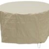Oxbridge Sand Medium Round Waterproof Outdoor Garden Patio Set Furniture Cover -Outdoor Living Shop GQ4QBNX0MZW