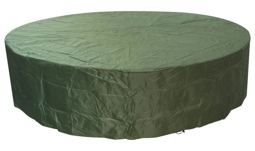 Woodside 8-10 Green Seater Round Garden Patio Furniture Set Waterproof Cover 3 Woodside 8-10 Green Seater Round Garden Patio Furniture Set Waterproof Cover