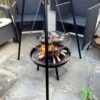 Woodside Adjustable Garden Tripod Barbecue Cooking Grill Portable BBQ Fire Pit -Outdoor Living Shop HJZUY5J45YA