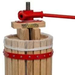 Woodside 6 Litre Fruit Press Apple Cider Grape Wine Making Tool -Outdoor Living Shop HUDXUTOW0PT