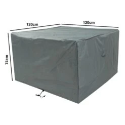 Woodside Waterproof Heavy Duty Protective Outdoor Rattan Cube Set Cover -Outdoor Living Shop HUNCFN0V00X