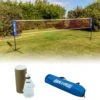 Wollowo 5m Foldable Portable Badminton Volleyball Net Frame Stand -Outdoor Living Shop I1TXOTFFQWQ