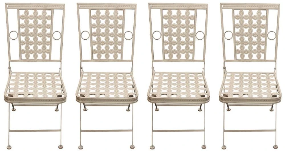 Woodside Ostend 4 X Square Folding Metal Garden Patio Dining Chairs Outdoor Furniture 2 Woodside Ostend 4 X Square Folding Metal Garden Patio Dining Chairs Outdoor Furniture