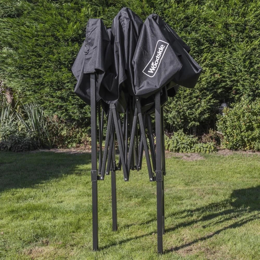 Woodside 2x2m Fully Waterproof, Heavy Duty Pop Up Gazebo + Carry Bag & Sand Bags 7 Woodside 2x2m Fully Waterproof, Heavy Duty Pop Up Gazebo + Carry Bag & Sand Bags - Image 5