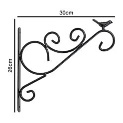 Woodside Hanging Basket/Bird Feeder Decorative Wall Bracket 12" Hook Hanger X 10 15 Woodside Hanging Basket/Bird Feeder Decorative Wall Bracket 12" Hook Hanger X 10 -Outdoor Living Shop JGCBQ1LQ04R