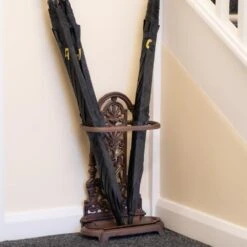 Woodside Ornate Vintage Cast Iron Umbrella/Walking Stick Stand 8 Woodside Ornate Vintage Cast Iron Umbrella/Walking Stick Stand -Outdoor Living Shop JLLUYNC4RKW