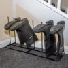 Woodside Steel Wellington Boot Rack 4 Pairs Walking Shoe Storage Stand 2 Woodside Steel Wellington Boot Rack 4 Pairs Walking Shoe Storage Stand -Outdoor Living Shop K5NMQOW154H