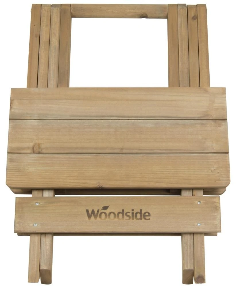 Woodside Ashill Folding Coffee Side Snack Table Wooden Garden Patio Furniture 9 Woodside Ashill Folding Coffee Side Snack Table Wooden Garden Patio Furniture - Image 7