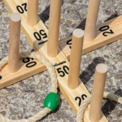 Woodside Garden Quoits Ring Toss Game, Outdoor Family Lawn Fun, 5 Rope 9 Pin 14 Woodside Garden Quoits Ring Toss Game, Outdoor Family Lawn Fun, 5 Rope 9 Pin -Outdoor Living Shop KKJYRCGR13O