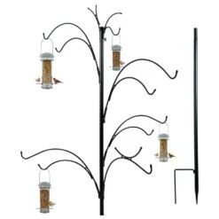 Woodside XL Heavy Duty Wild Bird Feeding Station Tree For Home/Garden Use -Outdoor Living Shop KMPVKQ0R54F
