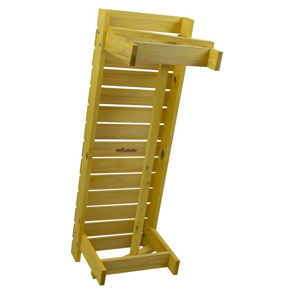 Woodside 2 Seater Garden Patio Bench, Outdoor Wooden Loveseat, Hard Pine Wood 8 Woodside 2 Seater Garden Patio Bench, Outdoor Wooden Loveseat, Hard Pine Wood - Image 6