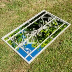Woodside Alston Large Decorative Rectangle Outdoor Garden Mirror -Outdoor Living Shop L35O4H2ML0W