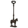 Woodside Heavy Duty Cast Iron Decorative Horse Shaped Door Stop With Handle, Doorstopper/Jammer -Outdoor Living Shop L4QTE032JFH