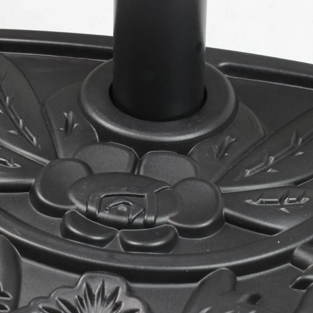 Woodside Barham 9.5kg Semi Circle Garden Balcony Parasol Umbrella Base Weight 4 Woodside Barham 9.5kg Semi Circle Garden Balcony Parasol Umbrella Base Weight - Image 2