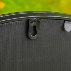 Woodside Ryton Decorative Round Outdoor Garden Mirror, Dia: 60cm -Outdoor Living Shop LXXJBJCS1GM