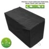 Oxbridge Black Bistro Waterproof Outdoor Garden Patio Set Furniture Cover -Outdoor Living Shop OLM1FQBAOIF