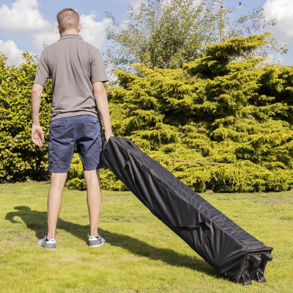 Woodside 2x2m Fully Waterproof, Heavy Duty Pop Up Gazebo + Carry Bag & Sand Bags 4 Woodside 2x2m Fully Waterproof, Heavy Duty Pop Up Gazebo + Carry Bag & Sand Bags - Image 2