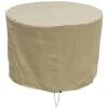 Oxbridge Sand Small Round Waterproof Outdoor Garden Patio Set Furniture Cover