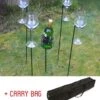 Woodside Outdoor Picnic Barbecue Wine Bottle & Glass Holder Set With Carry Bag 1 Woodside Outdoor Picnic Barbecue Wine Bottle & Glass Holder Set With Carry Bag -Outdoor Living Shop PYBINCEX1B4