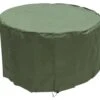 Woodside 4-6 Seater Green Waterproof Round Garden Patio Table Cover Furniture -Outdoor Living Shop QIKZF4YEOYS